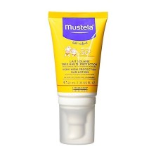 Mustela leche solar rostro 50+ 40ml