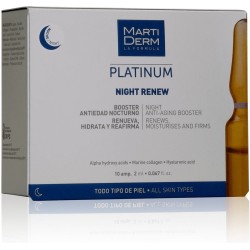 Martiderm platinum night renew 10 ampollas