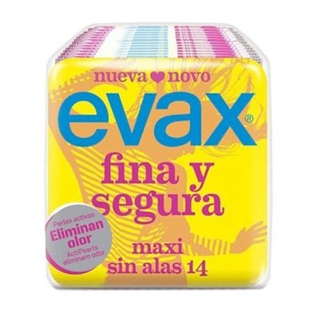 Compresas evax fina y segura maxi 14 und Evax - 1