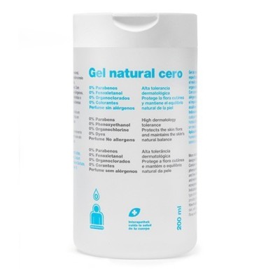 Interapothek gel de baño natural cero 200ml Interapothek - 1