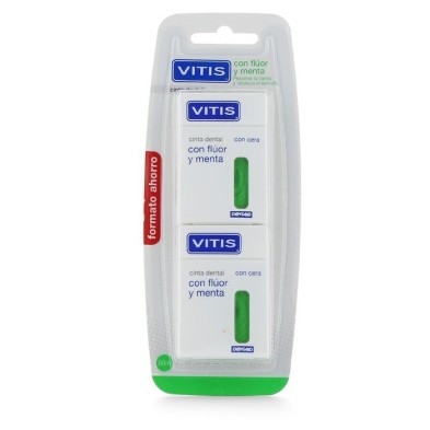 Vitis cinta dental cera fluor men. duplo Vitis - 1