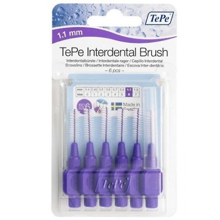 Tepe interdental 1,1 mm morado 6 uds Tepe - 1