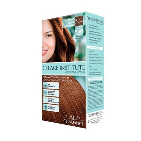 Colour clinuance 5.34 castaño claro luminoso Cleare Institute - 1