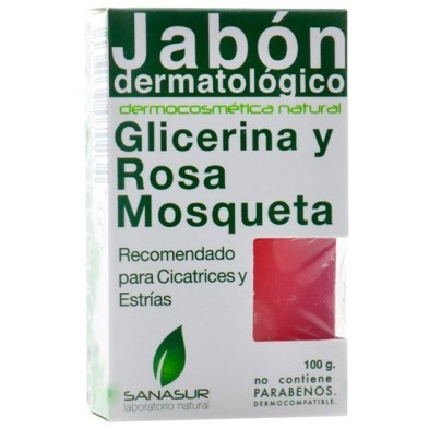 Sanasur jabón glicerina rosa mosqueta100sanasur Sanasur - 1