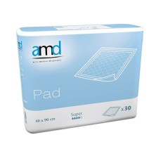 Amd protector cama pad super 60x90 30uds