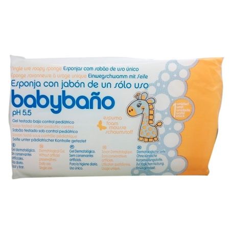 Jalsosa babybaño esponja jabonos bebe 25 u Jalsosa - 1