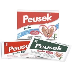 Peusek baño antitranspirante 2 bolsitas