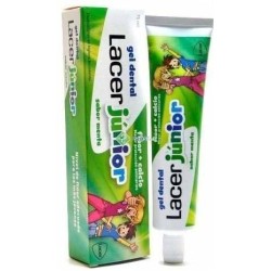 Lacer gel dental junior menta 75ml