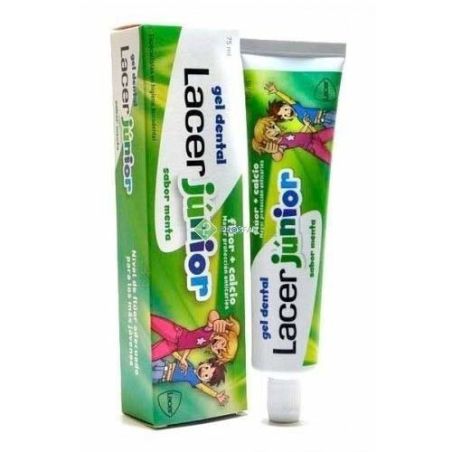 Lacer gel dental junior menta 75ml Lacer - 1