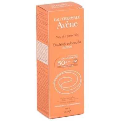 Avene emulsión color 50+ sin perfume 50ml Avene - 1