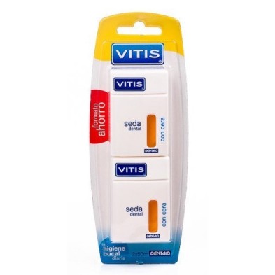 Vitis seda dental con cera duplo Vitis - 1