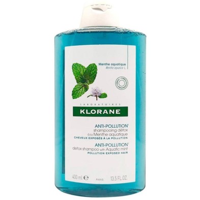 Klorane champú detox a la menta 400ml Klorane - 1