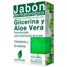 Sanasur jabón glicerina y aloe vera 100g