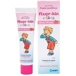 Fluorkin pasta infantil fresa 50 ml.