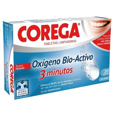 Corega 3 minutos tabs 30 tabletas Corega - 1