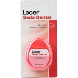 Lacer seda dental fluor y triclosan