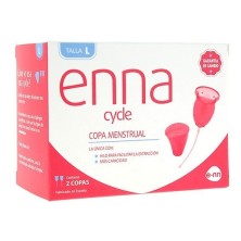 Enna cycle copa menstrual t/l 2 uds