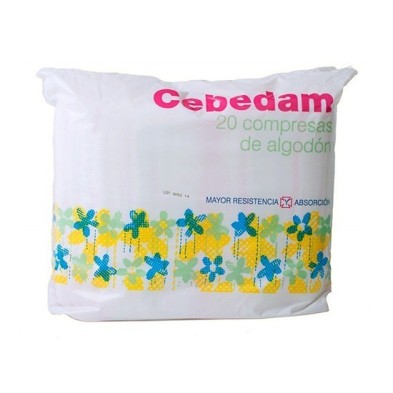 Cebedam compresas de algodon 20 uds Cebedam - 1