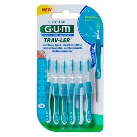 Gum cepillo interdental travler 1614 1,6 Gum - 1