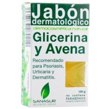 Sanasur jabón glicerina y avena 100g