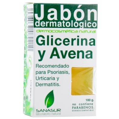 Sanasur jabón glicerina y avena 100g Sanasur - 1