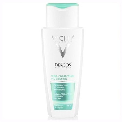 Dercos champu sebo cabello graso 200 ml Dercos - 1