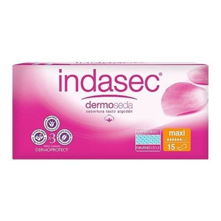 Indasec dermoseda maxi 15 compresas Indasec - 1