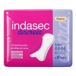 Indasec discreet extra 10 unidades