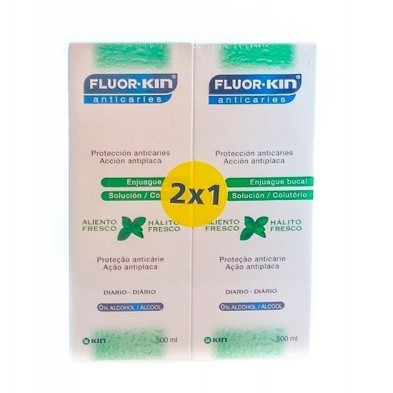 Fluorkin enjuague anticar. pack 2x1 500ml Fluorkin - 1