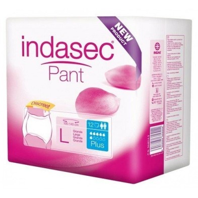 Indasec pant plus talla grande 12 unidades Indasec - 1