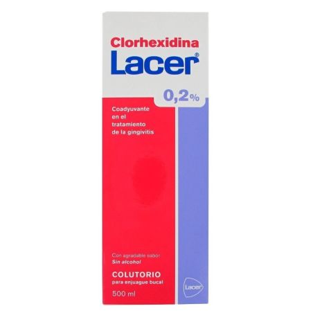 Lacer colutorio clorhexidina 0,2% 500ml Lacer - 1