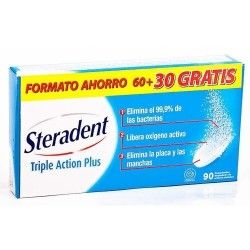 Steradent active plus 60+30 tabletas