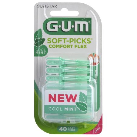 Gum soft picks confort flex reg mint 40uds(194574) Gum - 1