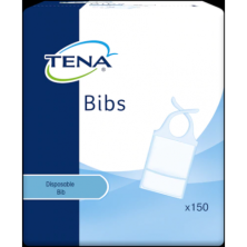 Tena babero adulto desechable m/l 150uds