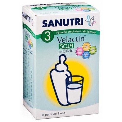 Sanutri velactin soja leche de crecimiento 800g Lactalis - 1