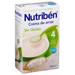 Nutribén crema arroz sin gluten 300gr