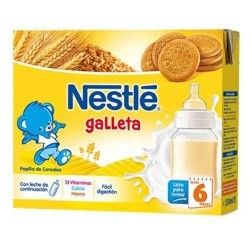 Nestlé papilla líquida con galleta 2x250ml