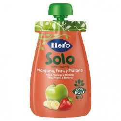 Hero manzana platano fresa bolsita 100gr