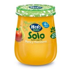 Hero baby solo ecológico pera manzana 120g