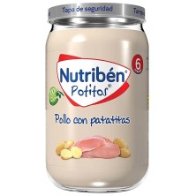 Nutribén potito pollo con patatitas 235gr