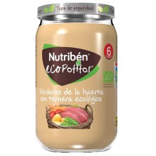 Nutribén ecopotito verduras y ternera 235gr