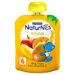 Nestlé natunes bolsita 4 frutas 90g