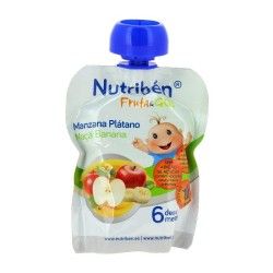 Nutribén fruta and go! manzana y plátano 23ml