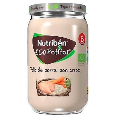 Nutribén ecopotito pollo de corral y arroz 235gr Nutriben - 1