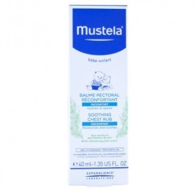 Mustela bálsamo pectoral reconfort 40ml Mustela - 1