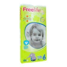 Freelife pañal bebecash 6 xl +18kg 35uds