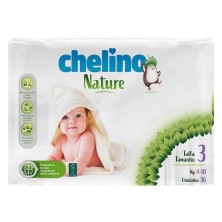 Pañal chelino nature talla 3 36 und