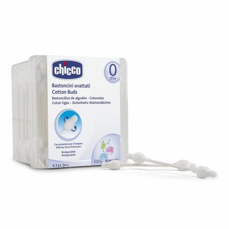 Chicco bastoncillos oido 63uds Chicco - 1