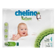 Pañal chelino nature talla 4 34 und