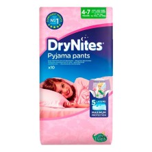 Drynites niña 4-7 años 10u